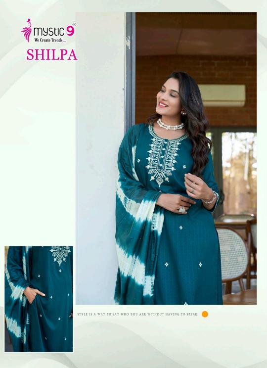 Mystic 9 Shilpa Vol 2 catalog buy kurtis from india