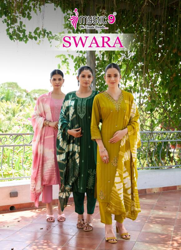 Mystic 9 Swara Vol 3 catalog indian kurtis ahmedabad
