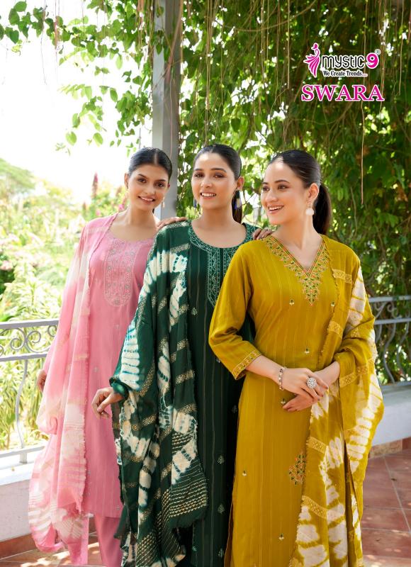 Mystic 9 Swara Vol 3 catalog indian kurtis ahmedabad