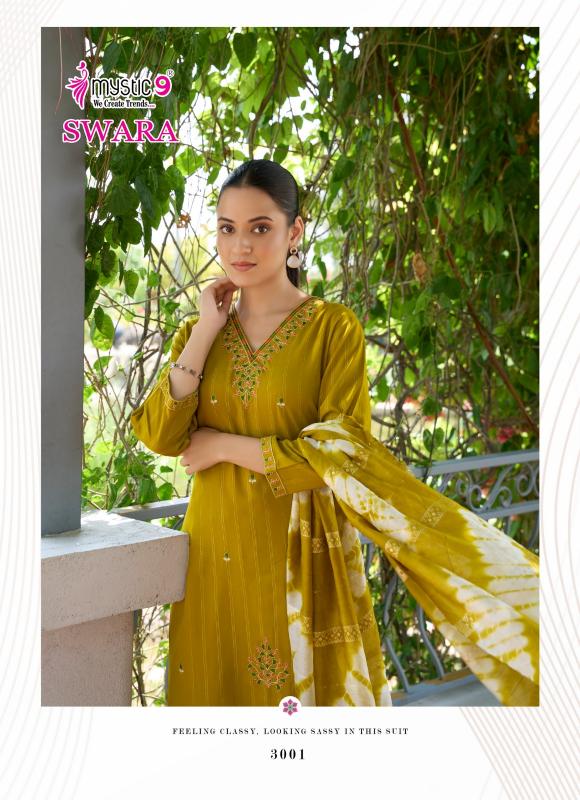 Mystic 9 Swara Vol 3 catalog indian kurtis ahmedabad