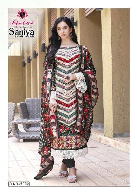 Nafisa Saniya Vol-05 – Karachi Dress Material - Wholesale Catalog