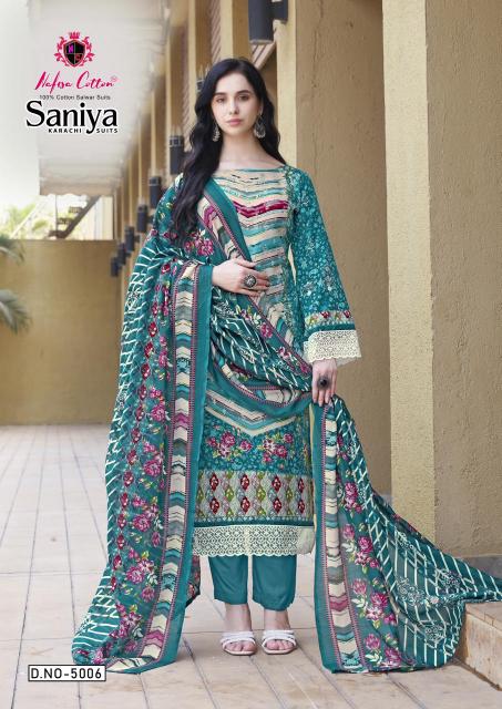 Nafisa Saniya Vol-05 – Karachi Dress Material - Wholesale Catalog