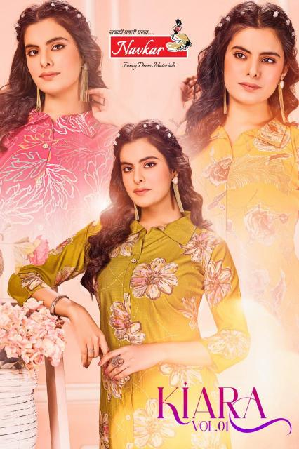 Navkar Kiara Vol 1 catalog summer co ord set wholesale