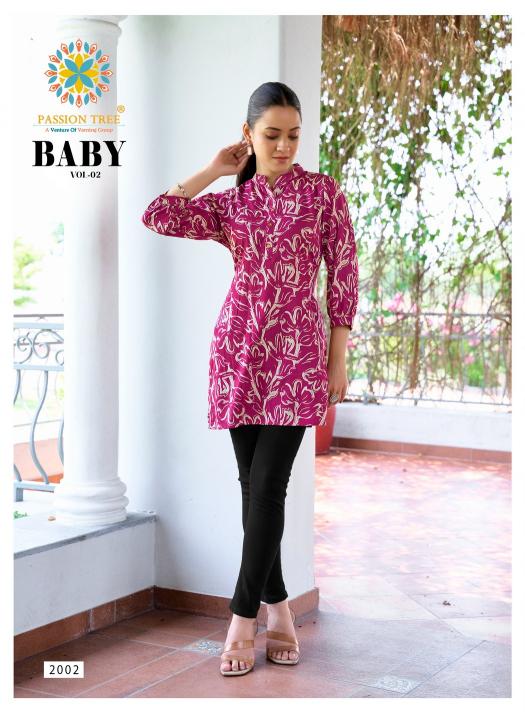 Passion Tree Baby Vol 2 Catalog indian ladies kurtis short kurtas