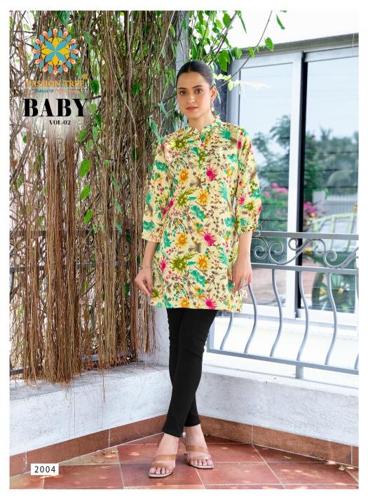 Passion Tree Baby Vol 2 Catalog indian ladies kurtis short kurtas