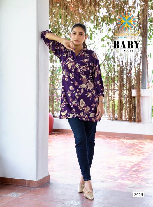 Passion Tree Baby Vol 2 Catalog indian ladies kurtis short kurtas