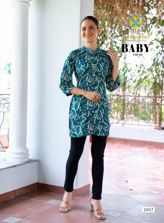 Passion Tree Baby Vol 2 Catalog indian ladies kurtis short kurtas