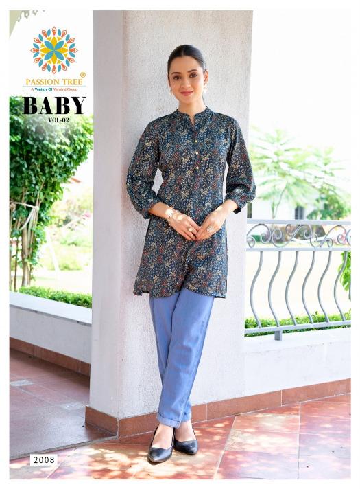 Passion Tree Baby Vol 2 Catalog indian ladies kurtis short kurtas