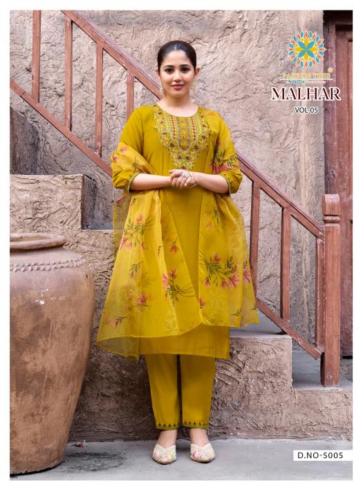 Passion Tree Malhar Vol 5 Catalog royal blue kurtis online india