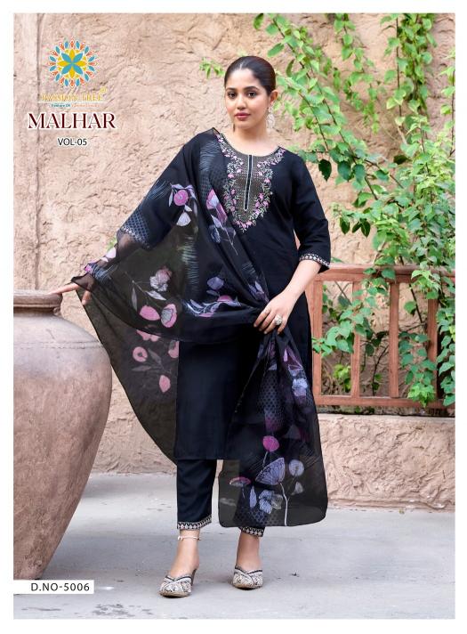 Passion Tree Malhar Vol 5 Catalog royal blue kurtis online india