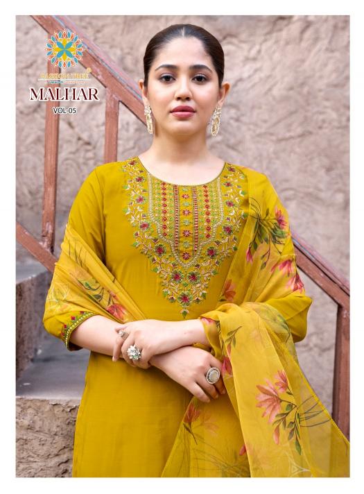 Passion Tree Malhar Vol 5 Catalog royal blue kurtis online india