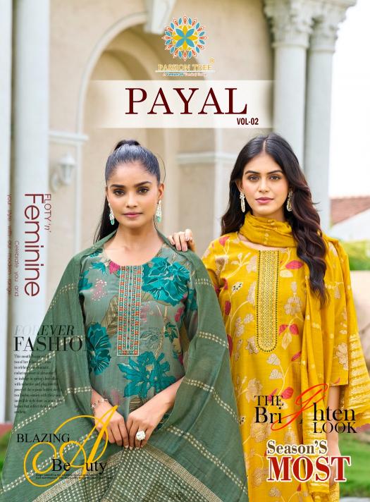 Passion Tree Payal Vol 2 catalog indian kurti style 2025