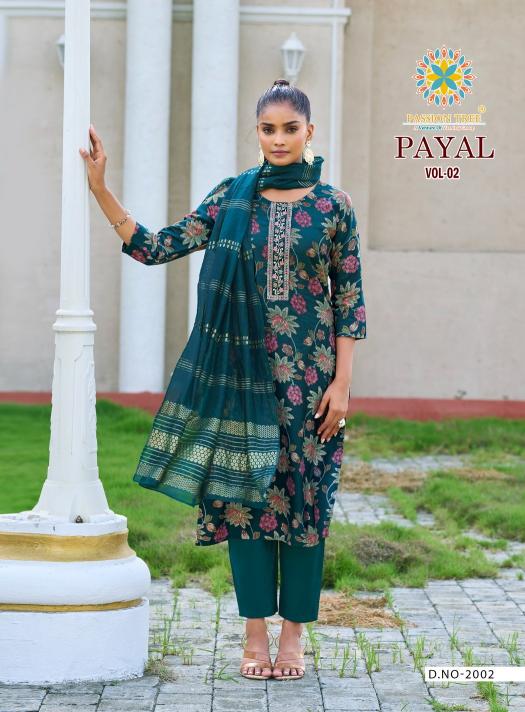 Passion Tree Payal Vol 2 catalog indian kurti style 2025