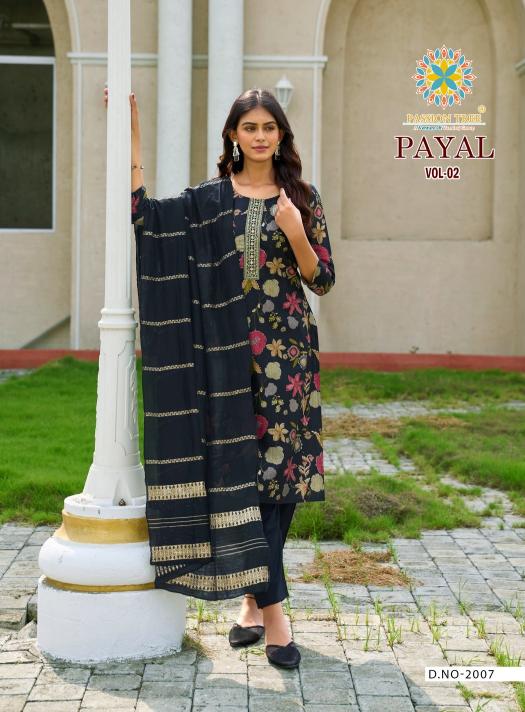 Passion Tree Payal Vol 2 catalog indian kurti style 2025