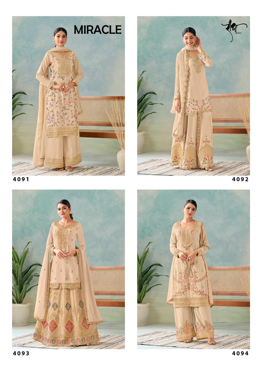 Radha Trendz Miracle Catalog pakistani sharara suits buy online 