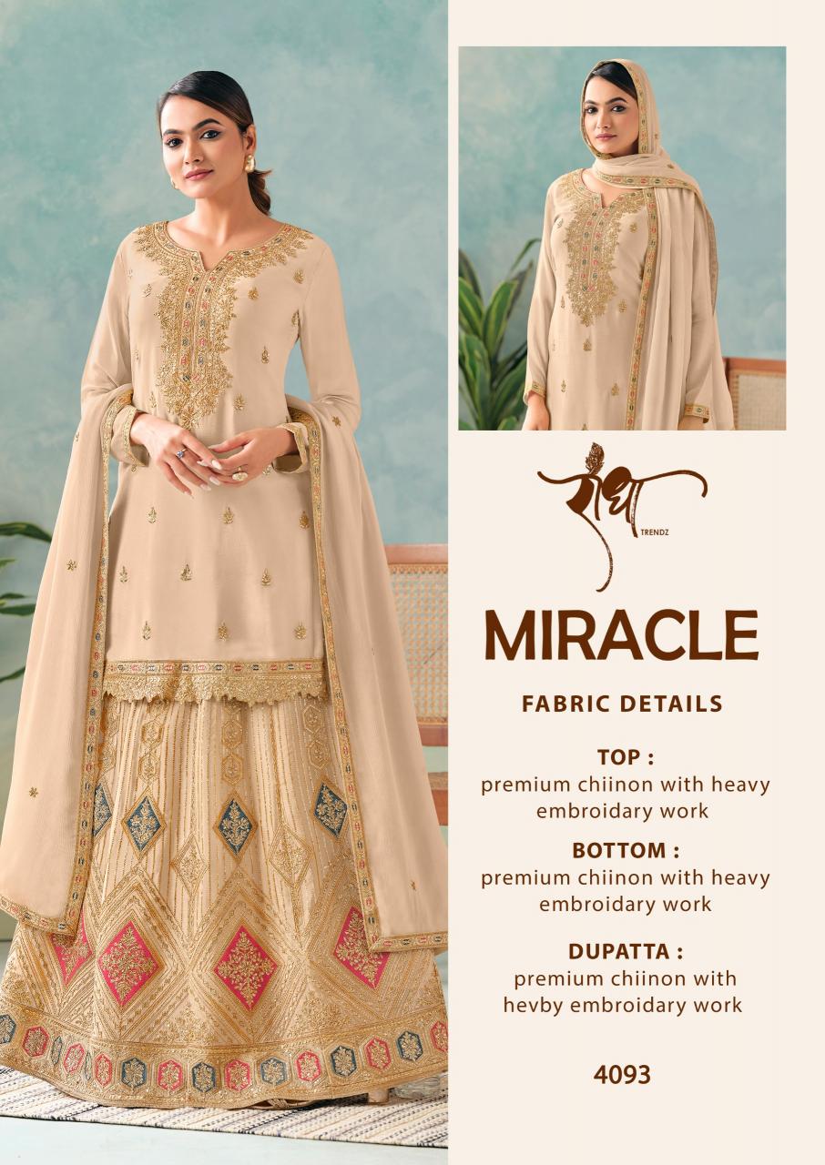 Radha Trendz Miracle Catalog pakistani sharara suits buy online 