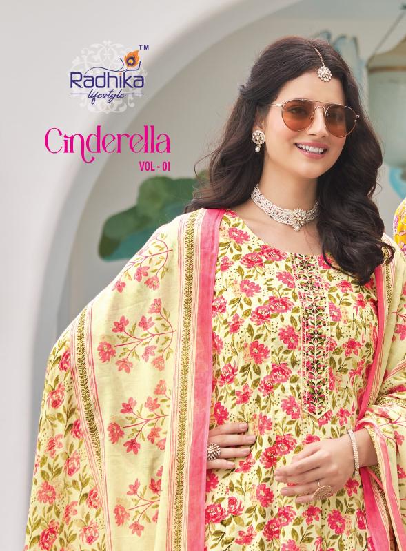 Radhika Lifestyle Cindrella vol 1 catalog ladies cotton kurtis manufacturers in india