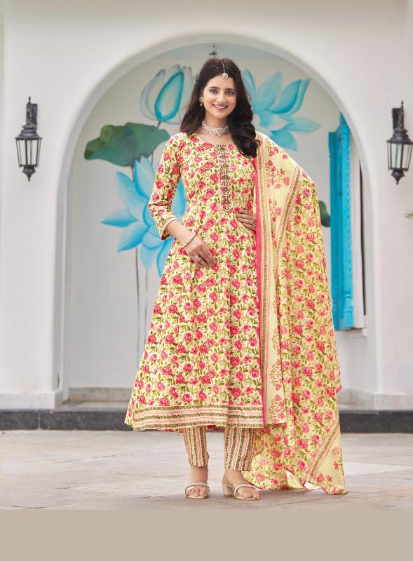 Radhika Lifestyle Cindrella vol 1 catalog ladies cotton kurtis manufacturers in india