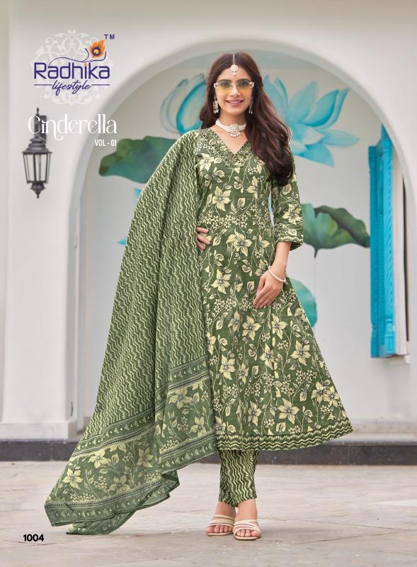Radhika Lifestyle Cindrella vol 1 catalog ladies cotton kurtis manufacturers in india