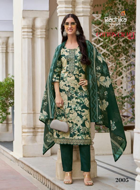 Radhika Lifestyle Cotton Craft Vol 2 catalog ebay indian designer cotton kurti