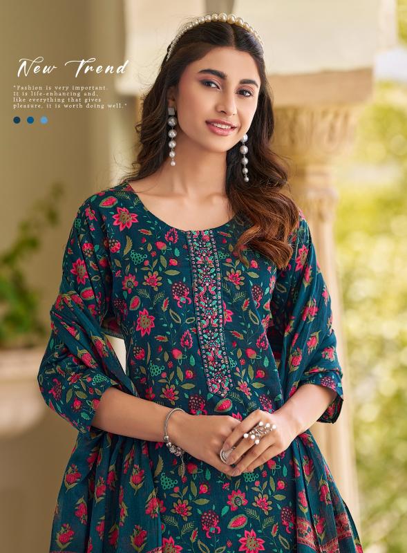 Radhika Lifestyle Cotton Fab Vol 5 catalog cotton embroidered kurti online india
