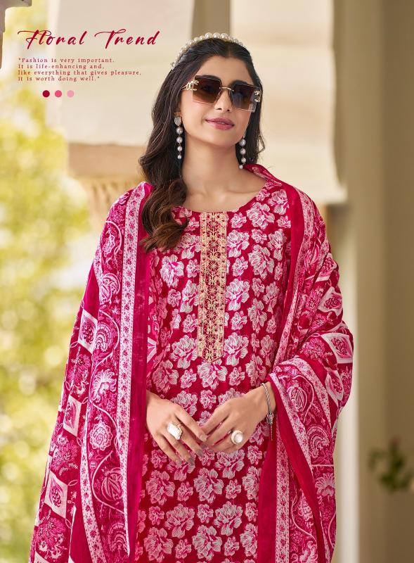 Radhika Lifestyle Cotton Fab Vol 5 catalog cotton embroidered kurti online india