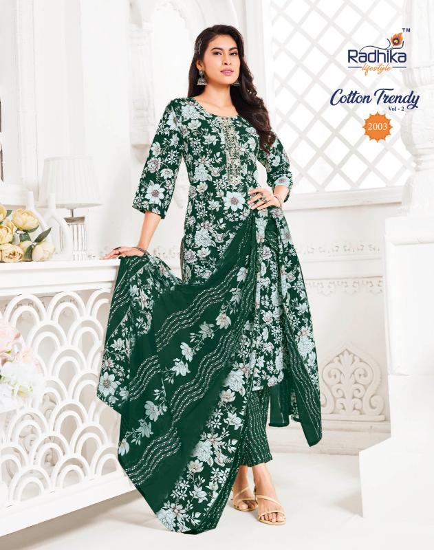 Radhika Lifestyle Cotton Trendy vol 2 catalog buy online cotton kurtis in india