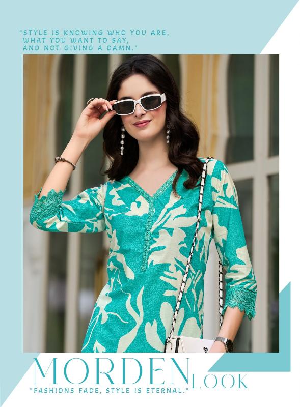 Radhika Lifestyle Ice Look Vol 1 Catalog modest co ord sets wholesale