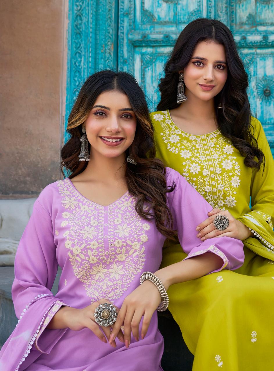 Radhika Lifestyle Lucknowi vol 2 catalog top 10 kurti brands in india