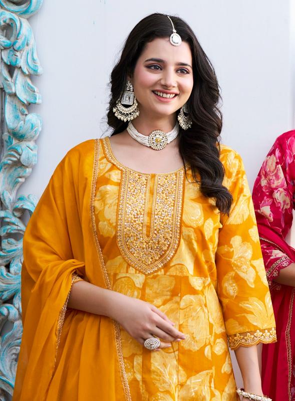 Radhika Lifestyle Summer Beauty Vol 5 catalog indian kurtis online ebay anarkali