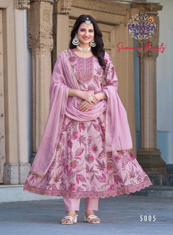 Radhika Lifestyle Summer Beauty Vol 5 catalog indian kurtis online ebay anarkali