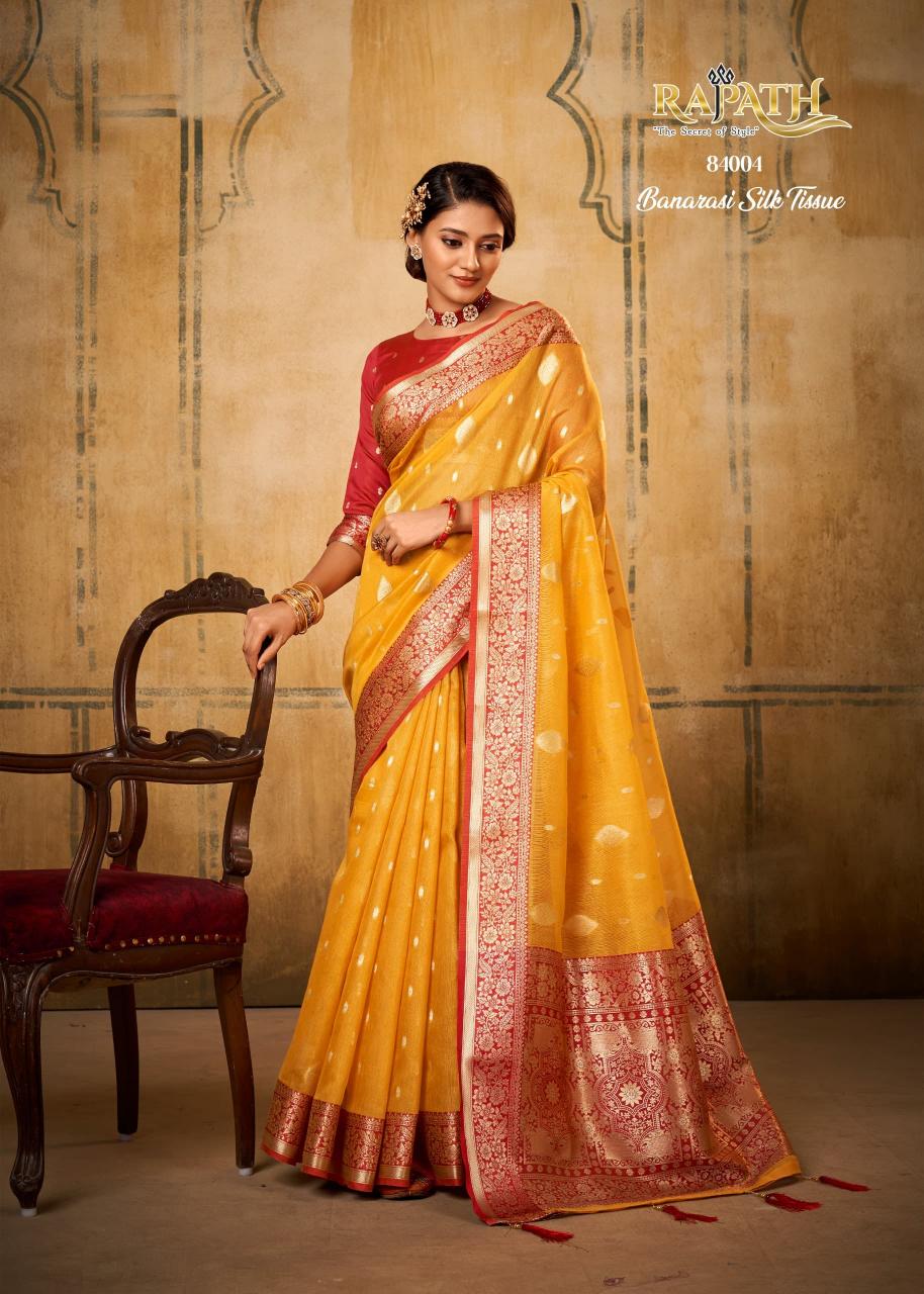 Rajpath Petals Banarasi bridal sarees surat catalog