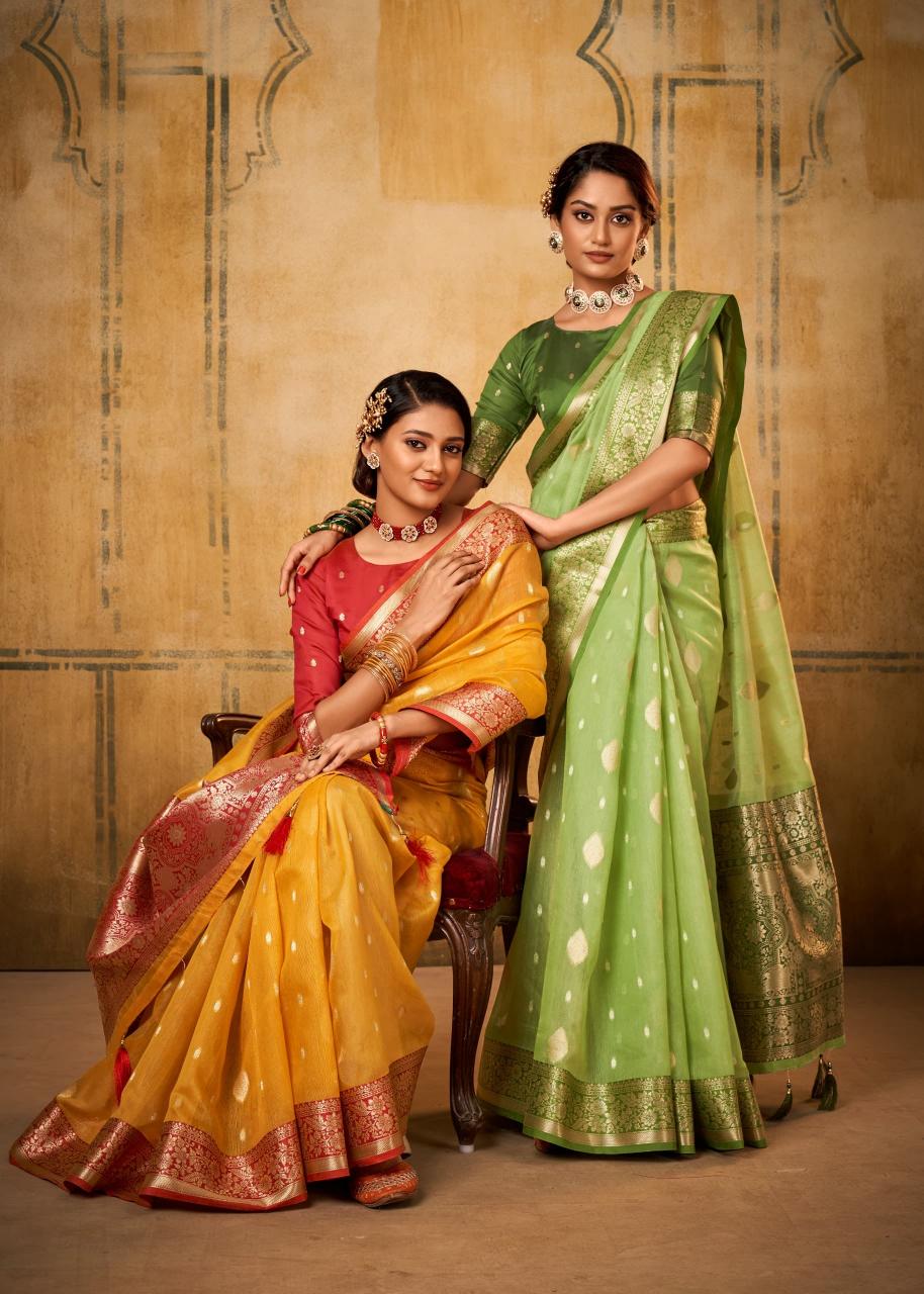 Rajpath Petals Banarasi bridal sarees surat catalog