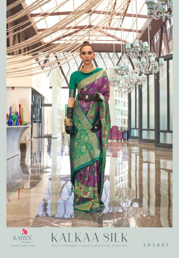 Rajtex Kalkaa Silk catalog handloom saree surat