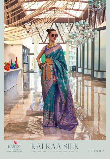 Rajtex Kalkaa Silk catalog handloom saree surat