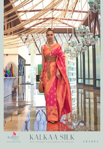 Rajtex Kalkaa Silk catalog handloom saree surat