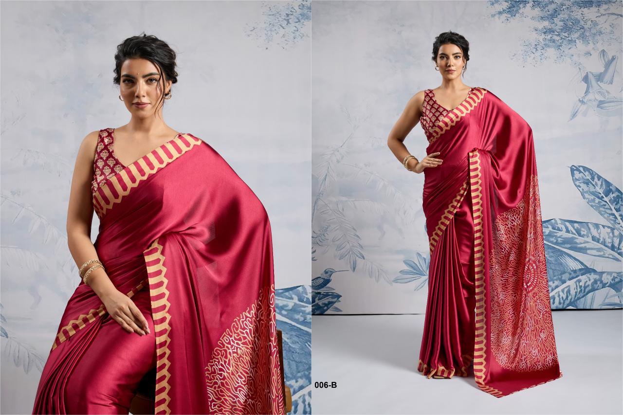 Rajtex Pure Ajrakh 006 catalog wholesale market for cheap sarees in surat