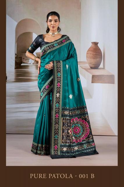 Rajtex Pure Patola catalog surat silk saree manufacturer