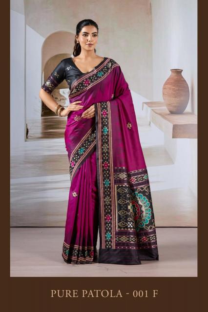 Rajtex Pure Patola catalog surat silk saree manufacturer