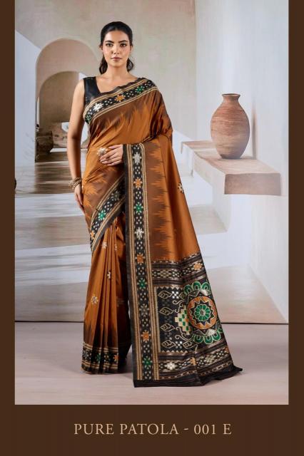 Rajtex Pure Patola catalog surat silk saree manufacturer