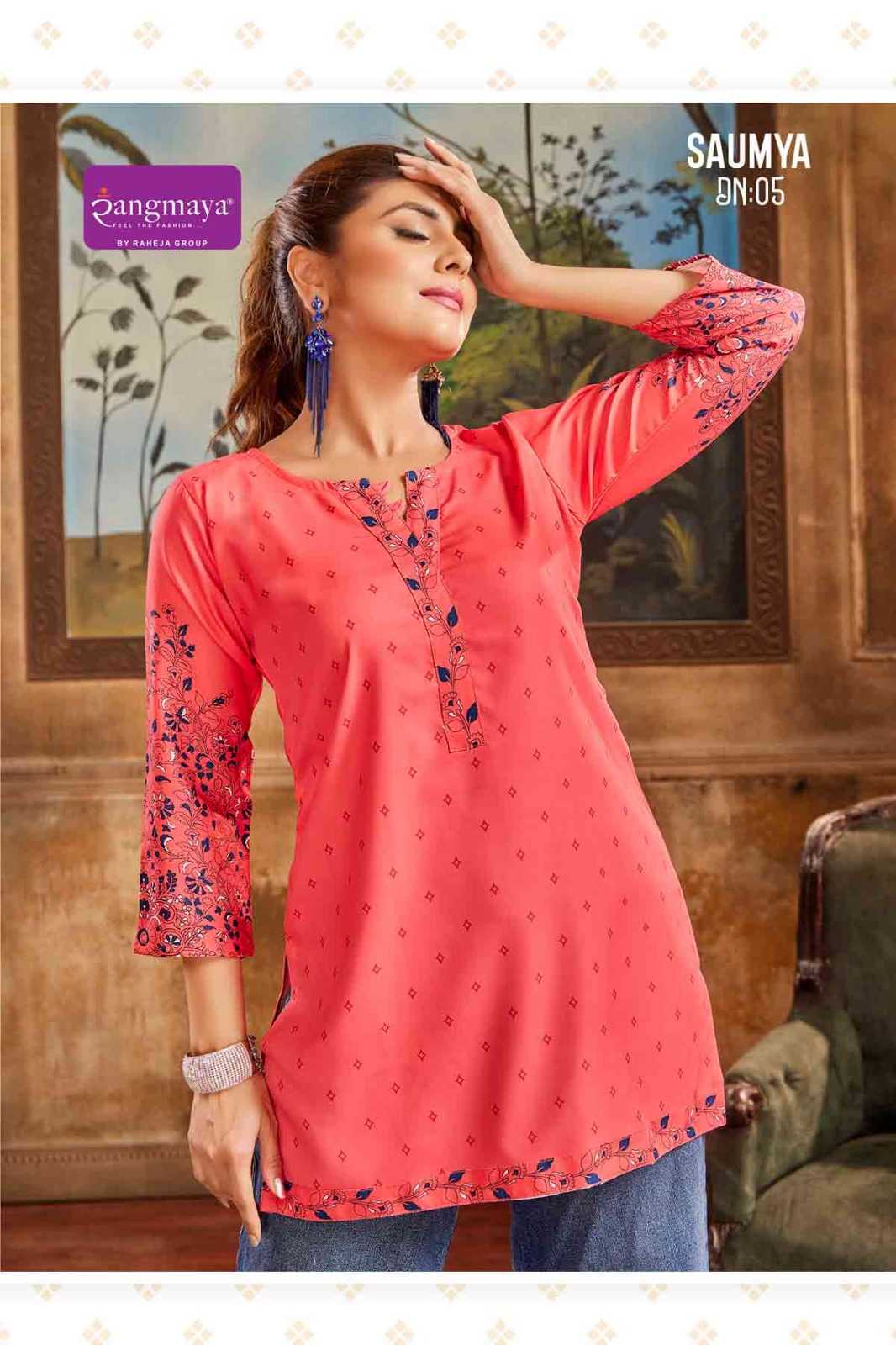 Rangmaya Saumya catalog indian fashion kurtis tunics