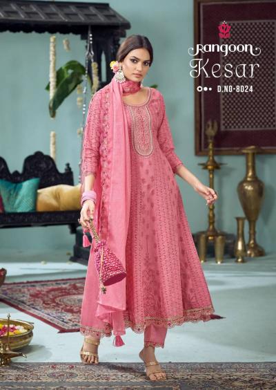 Rangoon Kesar catalog anarkali kurtis online shopping india