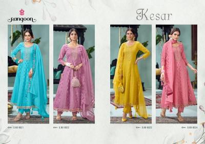 Rangoon Kesar catalog anarkali kurtis online shopping india