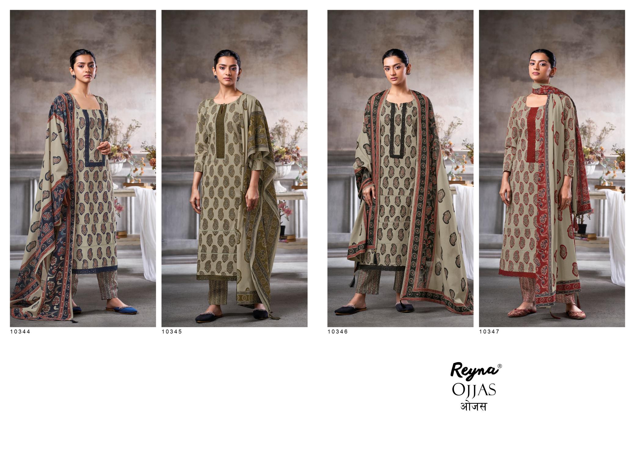 Reyna Ojjas catalog best salwar kameez material in surat