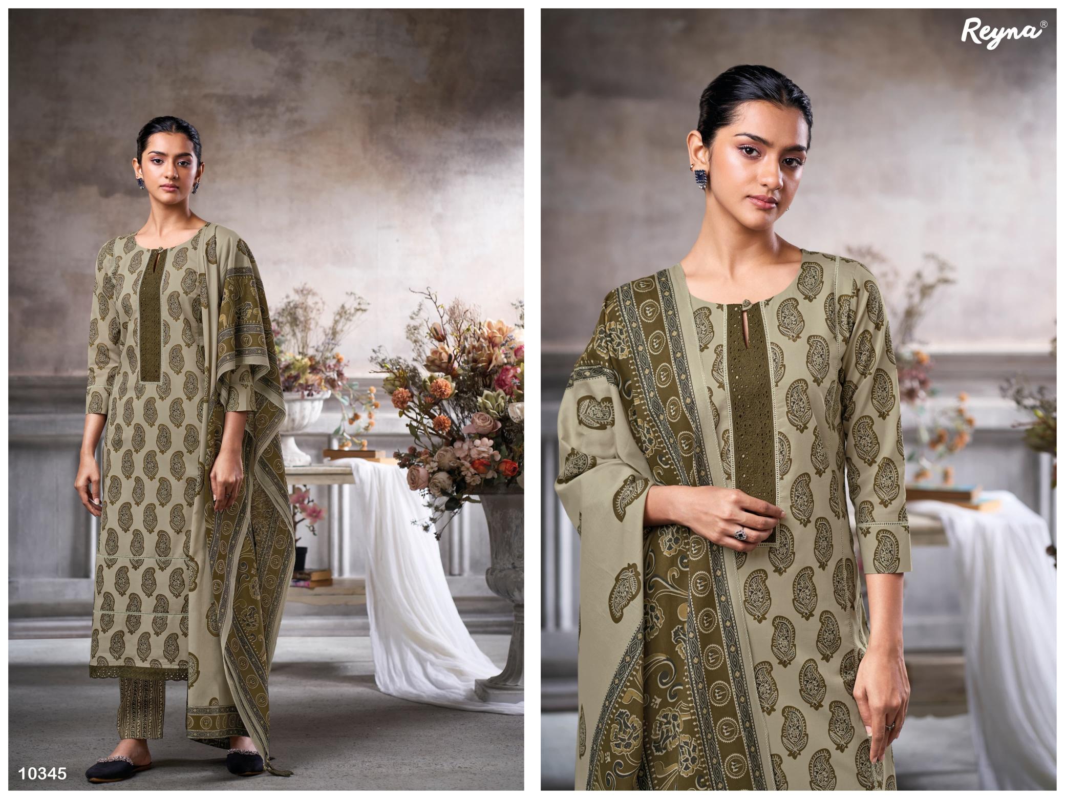 Reyna Ojjas catalog best salwar kameez material in surat
