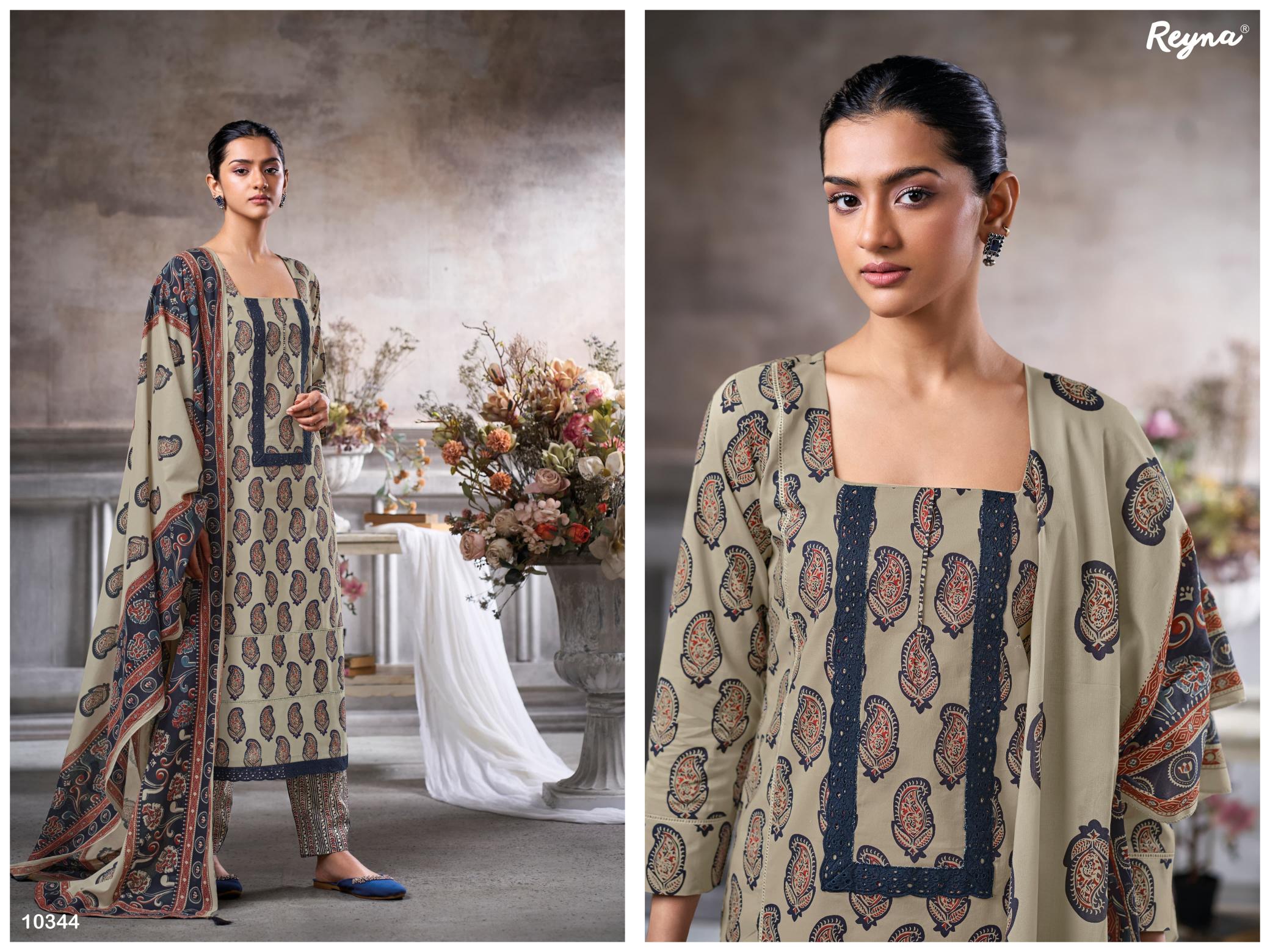 Reyna Ojjas catalog best salwar kameez material in surat