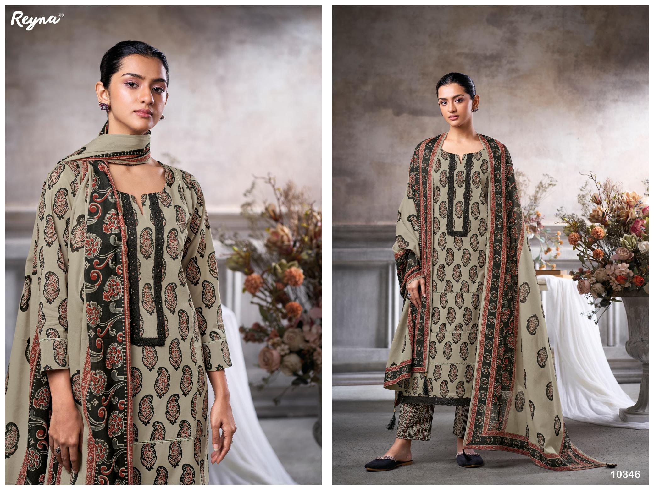 Reyna Ojjas catalog best salwar kameez material in surat