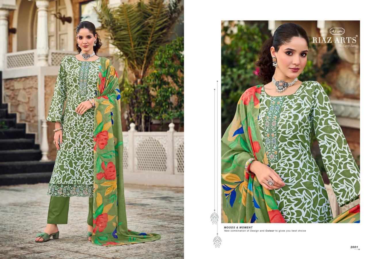 Riaz Arts Summer Star Catalog dress materials wholesale 