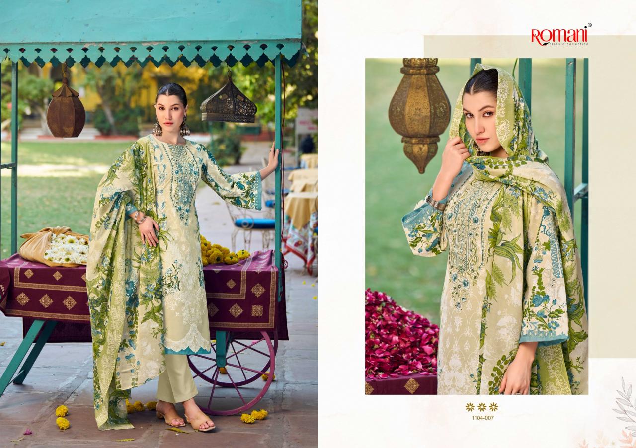 Romani Needle Wonder Catalog dress materials wholesale place in bangalore
