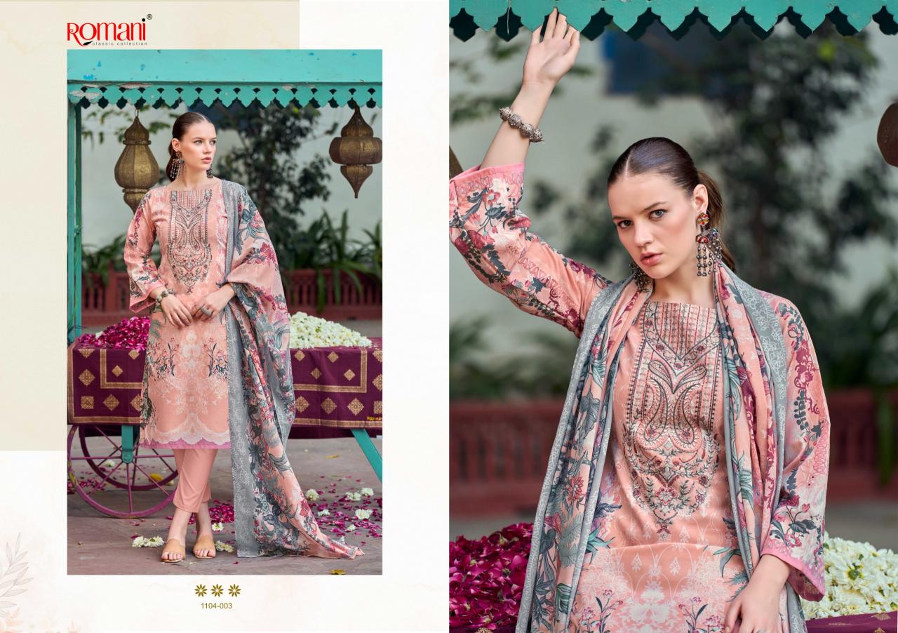 Romani Needle Wonder Catalog dress materials wholesale place in bangalore